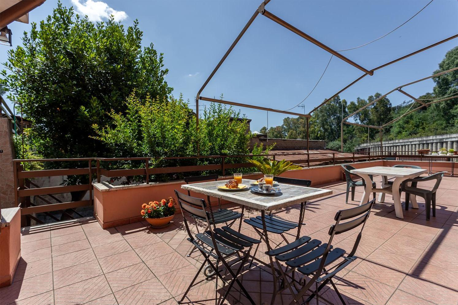Comodo Loft Vicino La Metro Battistini Con Garage Рим Экстерьер фото